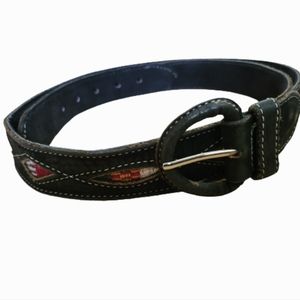 Suede Feel Southwest Embroidery Belt